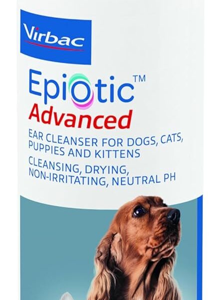 Virbac Epi-Otic Advanced Ear Cleanser for Dogs & Cats, 8 oz