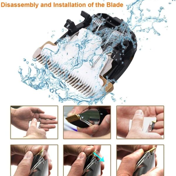 Dog Grooming Kit Pet Shaver Clippers Low Noise Rechargeable Cordless Electric Quiet Hair Clippers Set for Dogs Cats Pet