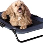 Pet Gear Lifestyle Pet Cot Elevated Bed, No Assembly Required, Premium Tear Resistant Cooling Mesh, Indoor & Outdoor, Lightweight & Portable, 3 Models, 2 Colors