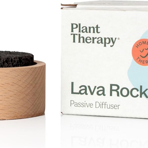 Plant Therapy Lava Rock Passive Diffuser for Essential Oils Great for Decorating at Home, Office or Car, and Gift-Giving