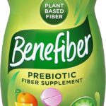 Benefiber Chewable Prebiotic Fiber Supplement Tablets for Digestive Health, Assorted Fruit Flavors - 100 Count