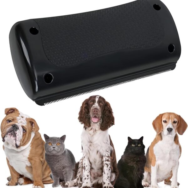 Deshedding Dog Brush, 2025 Upgraded Pet Hair Remover Comb for Shedding, Efficient Pet Hair Trimmer for Dogs, Cats, Rabbits and Horses, Ergonomic Pets Grooming Tool for Matted and Long Hair