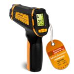 Infrared Thermometer Digital Temperature Gun Laser Meat Thermometer for Cooking, Food, Pizza Ovens, Grilling, Engine, Candy, Laser Griddle, Indoor HVAC Refrigerator Tool -58F to 1112F (-50~600)
