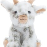 The Petting Zoo Goat Stuffed Animal Plushie, Gifts for Kids, Wild Onez Babiez Farm Animals, Goat Plush Toy 6 inches