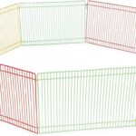 Prevue Pet Products Multi-Color Small Pet Playpen 40090,13x35.87x8.67 inch