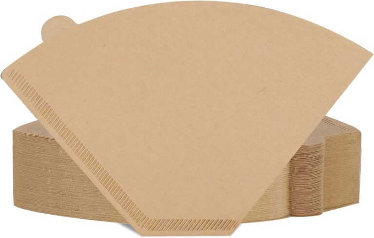 160 Count #4 Cone Coffee Filters 8-12 Cup Disposable Coffee Filters 4 Cone Paper Unbleached Natural Number 4 Filters Paper Compatible with Ninja Coffee Filter, Drip and Pour Over Coffee Maker