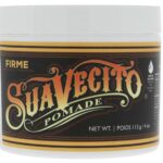 Suavecito Pomade Firme (Strong) Hold - Strong Hold Hair Pomade For Men - Medium Shine Water Based Flake Free Hair Gel - Easy To Wash Out - All Day Hold For All Hair Styles