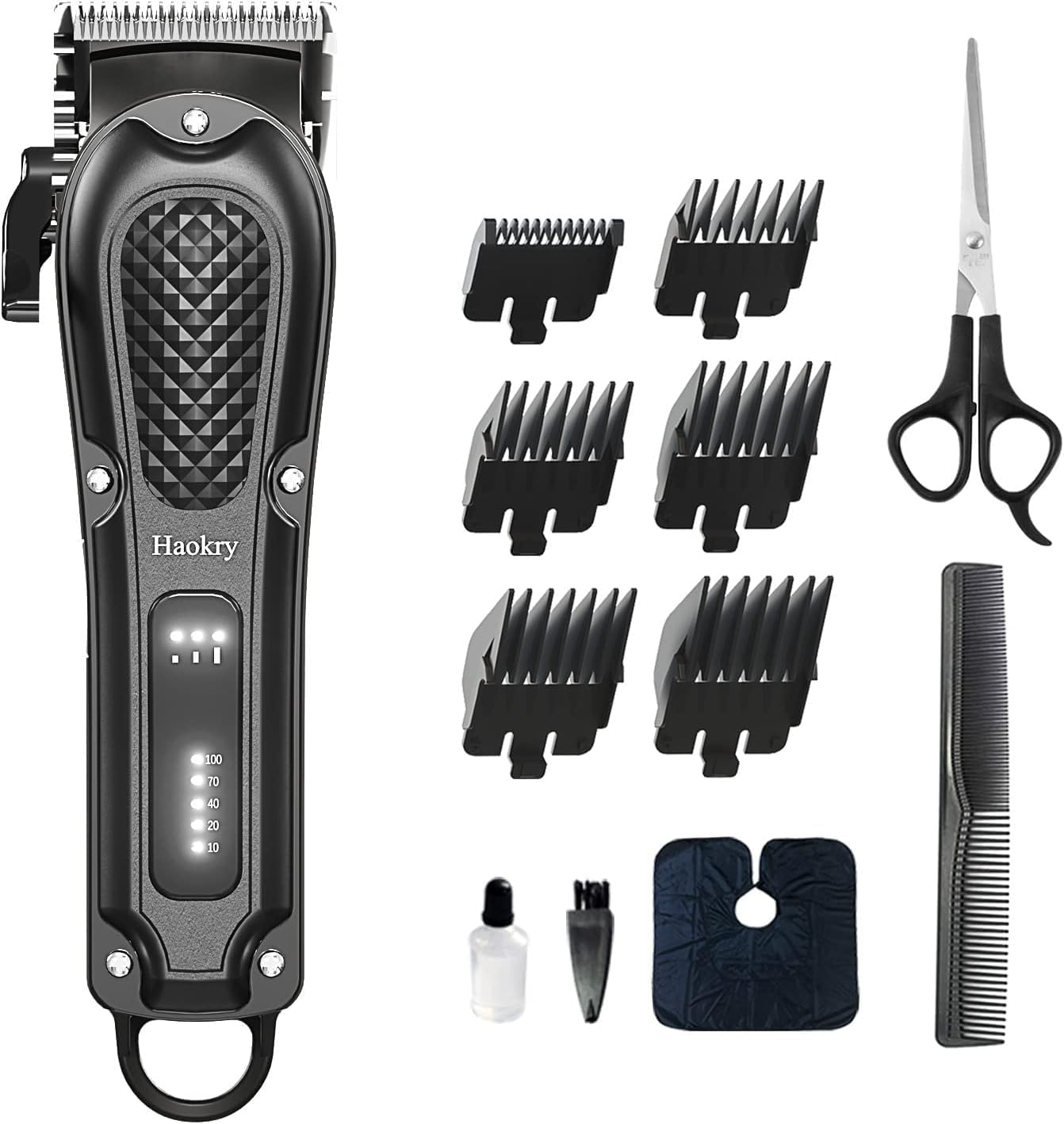 Hair Clippers for Men Professional - Cordless&Corded Barber Clippers for Hair Cutting & Grooming Rechargeable Beard Trimmer Hair Clippers for Men Professional - Cordless&Corded Barber Clippers for Hair Cutting & Grooming Rechargeable Beard Trimmer