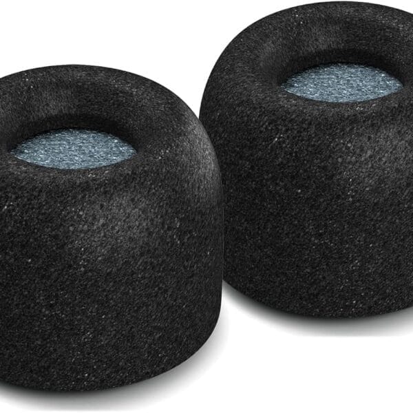 Comply Memory Foam Replacement Earbud Tips for Google Pixel Buds & Google Pixel Buds A-Series Ultimate Comfort, Secure Fit, Superior Noise Isolation Black (S/M/L) (3 Pairs)