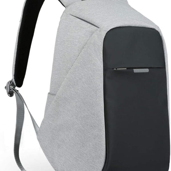 oscaurt Anti Theft Backpack 15.6 Inch Laptop Travel Backpack with Hidden Zipper and USB Charging Port Waterproof Business Computer Bag for Men & Women