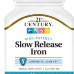 21st Century Slow Release Iron Tablets, 60 Count