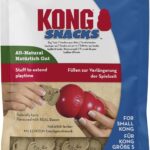 KONG - Snacks - All Natural Dog Treats (Best used with KONG Rubber Toys) - Bacon and Cheese Biscuits - For Small Dogs