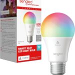 Sengled Matter LED Smart Light Bulb (A19), Multicolor, Compatible with Alexa, 60W Equivalent, 800LM, Instant Pairing, 1-Pack