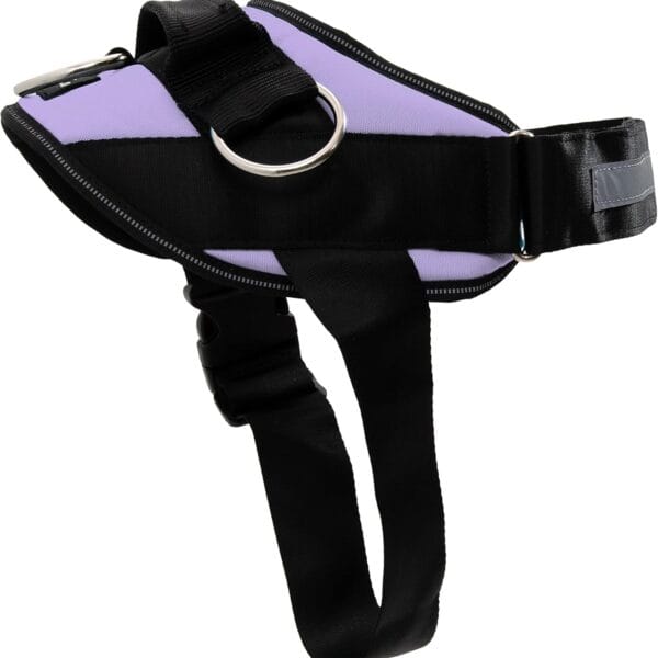 ShawnCo Essential Dog Harness, No-Pull Pet Vest with 3 Leash Clips, No Choke, Reflective, Adjustable and Padded, for Easy Walking and Training for Small, Medium and Large Dogs (ICY Lilac, L)