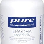 Pure Encapsulations EPA/DHA Essentials - Fish Oil Concentrate Supplement to Support Cardiovascular Health - Premium EPA & DHA Supplement with Omega 3-90 Softgel Capsules
