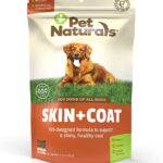 Pet Naturals Skin and Coat for Dogs with Dry, Itchy and Irritated Skin, 30 Chews - Salmon Oil, Vitamin E and Flax Oil - No Corn or Wheat - Vet Recommended