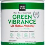 Vibrant Health, Green Vibrance, Vegan Superfood Powder, Boost Energy, 60 Servings