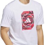 Adidas Mens Camouflage Shape Graphic T-Shirt