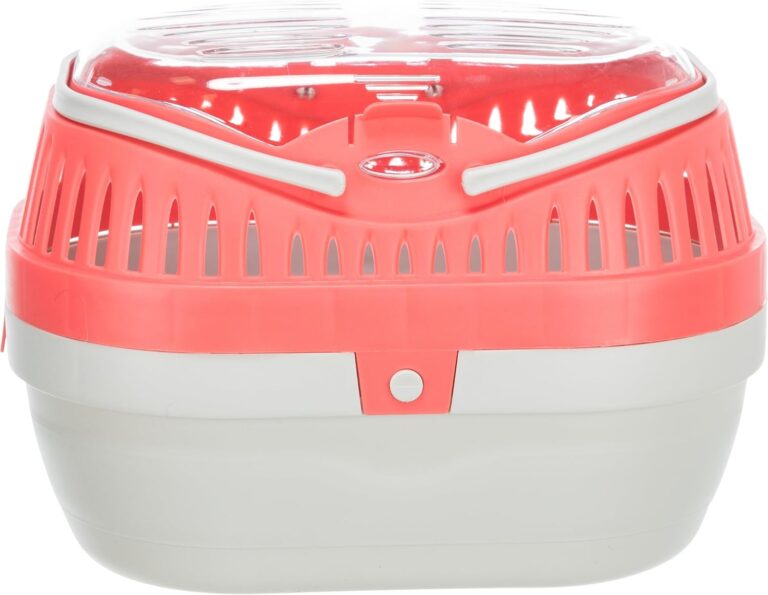 TRIXIE Pico Transport Crate, Small Pet Carrier, Portable Travel Carrier, for Small Pets, Hamsters, Guinea Pig, Lizards