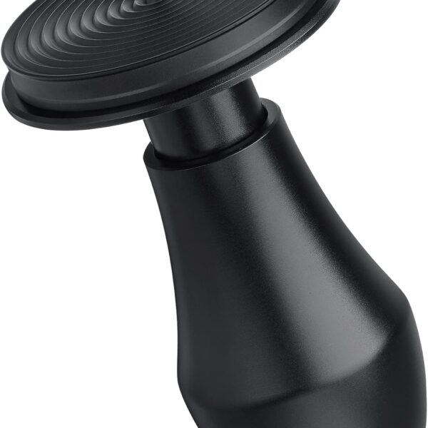 Normcore 53.3mm Espresso Coffee Tamper - Titanium Ripple Plating Base - Spring Loaded Tamper - 15lb / 25lb / 30lbs Replacement Springs - Anodized Aluminum Handle and Stand