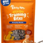 Zesty Paws Training Treats for Dogs & Puppies - Dog Treats for Training - Healthy Dog Chews for Hip, Joint & Muscle Health - for All Breeds and Ages - PB Flavor - 8oz