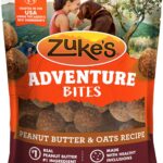 Zuke's Adventure Bites Pet Treats for Dogs, Soft Dog Treats with Real Peanut Butter and Oats - 6 oz. Pouch