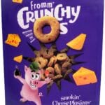 Fromm Crunchy Os Smokin' CheesePlosions Dog Treats - Premium Crunchy Dog Treats - Pork Recipe - 6 oz