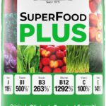 Dr. Schulze's SuperFood Plus | Vitamin and Mineral Herbal Concentrate | Daily Nutrition | Gluten-Free and Non-GMO | Vegan | 14 Ounce Powder | Packaging May Vary