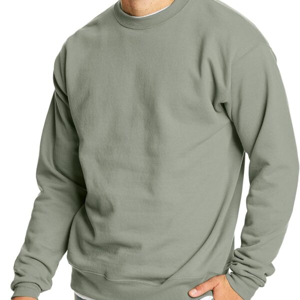 Hanes Men's Ecosmart Fleece Sweatshirt, Pullover Crewneck Sweatshirt, Big & Tall, 1 or 2 Pack