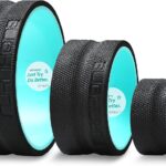 Furnhome Back Roller - Back Wheel for Deep Tissue Massage,Yoga Wheel for Back Pain & Stretching- Comfy Deep Tissue Massage Roller (3-Pack)