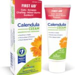 Boiron Calendula Cream for First Aid, Minor Burns, Cuts, Scrapes, Insect Bits and Sunburn - 2.5 oz