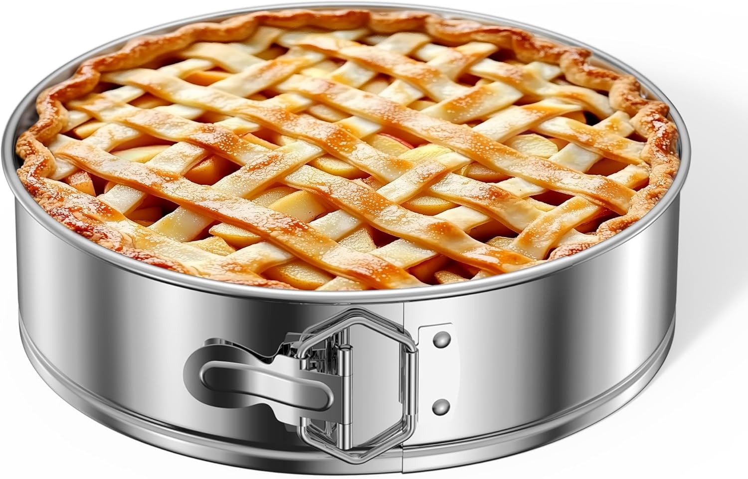 Kootek Cake Pan, Nonstick Springform Pan with Removable Bottom, 9 Inch Round Cheesecake Cake Baking Pans Kootek Cake Pan, Nonstick Springform Pan with Removable Bottom, 9 Inch Round Cheesecake Cake Baking Pans