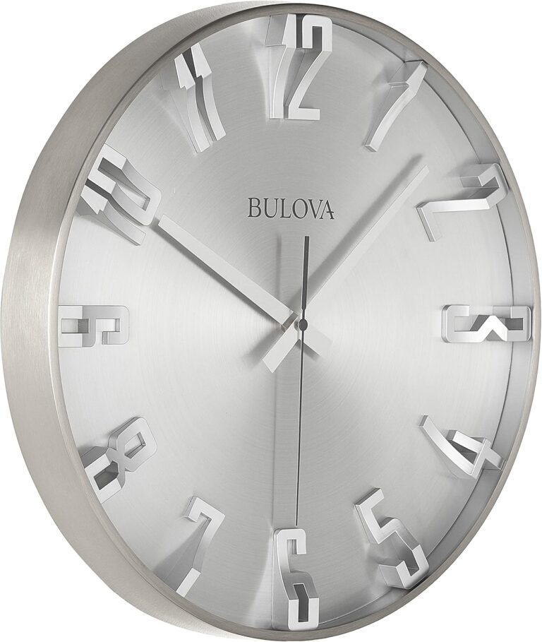 Bulova C4846 Director Wall Clock
