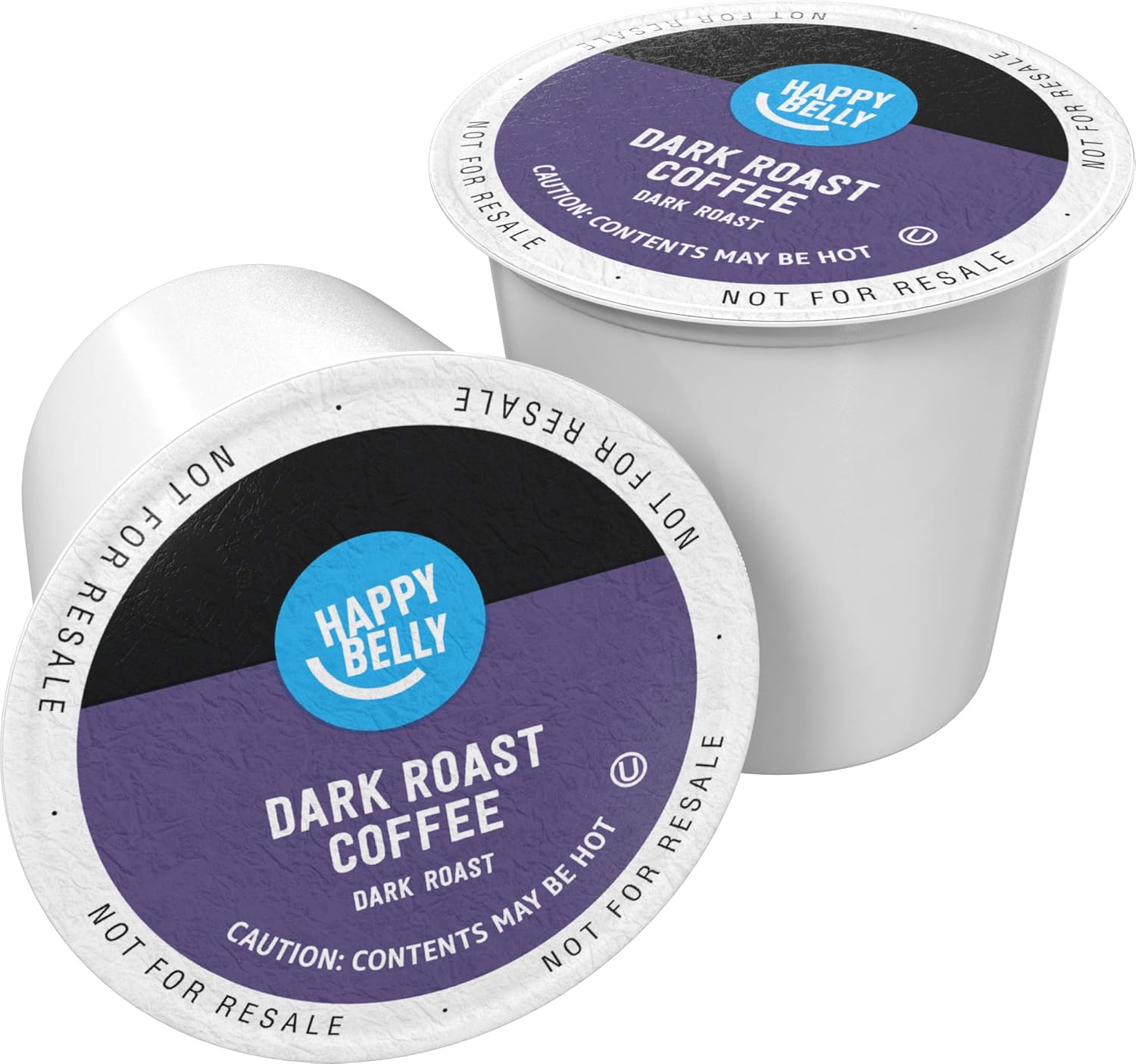 Amazon Brand - Happy Belly Dark Roast Coffee Pods, Compatible with Keurig 2.0 K-Cup Brewers, 100 Count Amazon Brand - Happy Belly Dark Roast Coffee Pods, Compatible with Keurig 2.0 K-Cup Brewers, 100 Count
