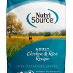NutriSource Adult Dry Dog Food, Chicken and Rice, 26LB