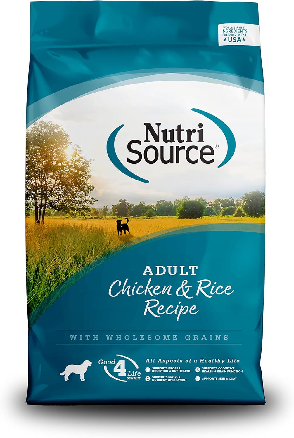 NutriSource Adult Dry Dog Food, Chicken and Rice, 26LB NutriSource Adult Dry Dog Food, Chicken and Rice, 26LB