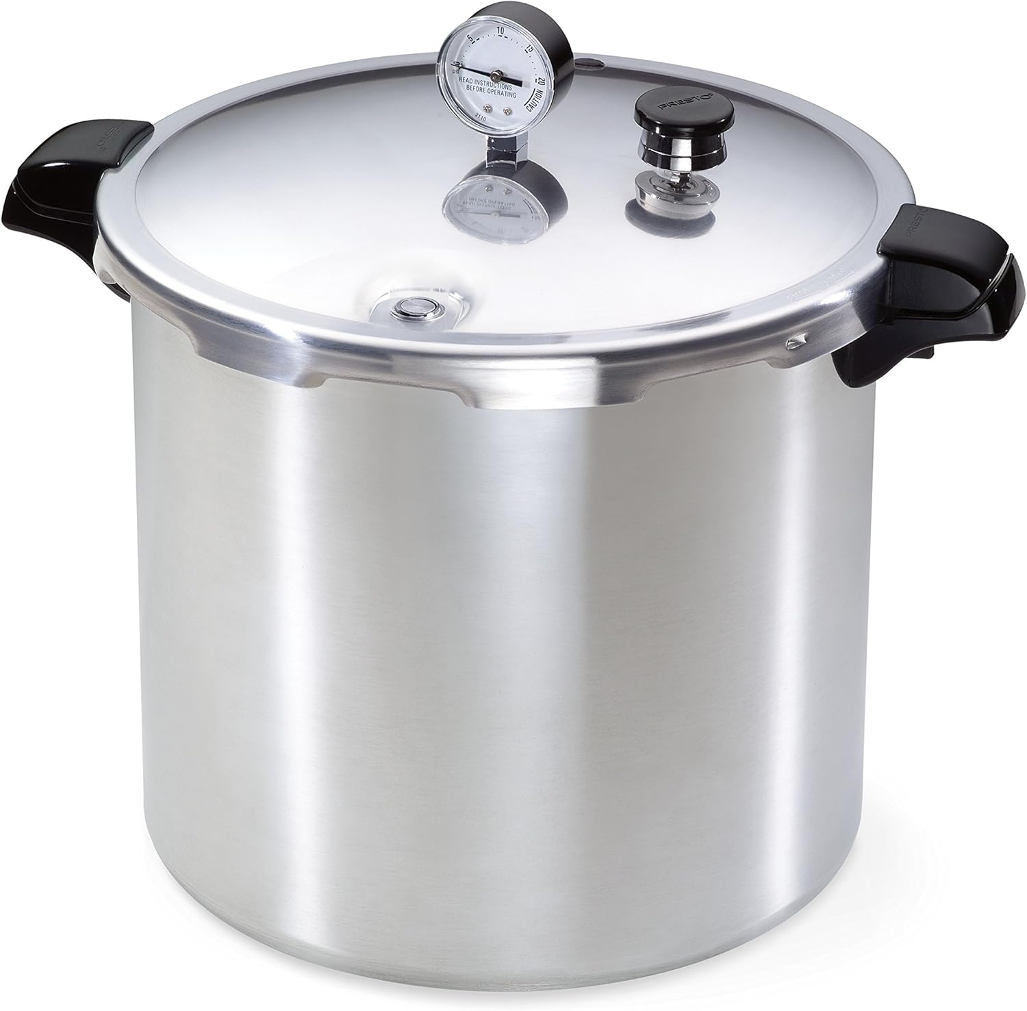 Presto 01781 Pressure Canner and Cooker, 23 qt, Silver Presto 01781 Pressure Canner and Cooker, 23 qt, Silver