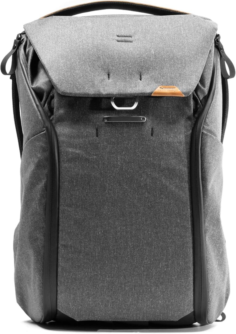 Peak Design Everyday Backpack 30L, Charcoal, MagLatch Top, Dual Side Access, FlexFold Dividers, Fits 15" / 16" Laptop, For Camera Carry, Daily Commutes or Travel, Versatile Backpack for Men & Women