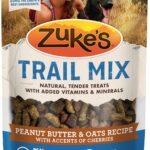 Zukes Trail Mix Pet Treats for Dogs, Soft Dog Treats with Real Peanut Butter and Oats Recipe - 16 oz. Pouch
