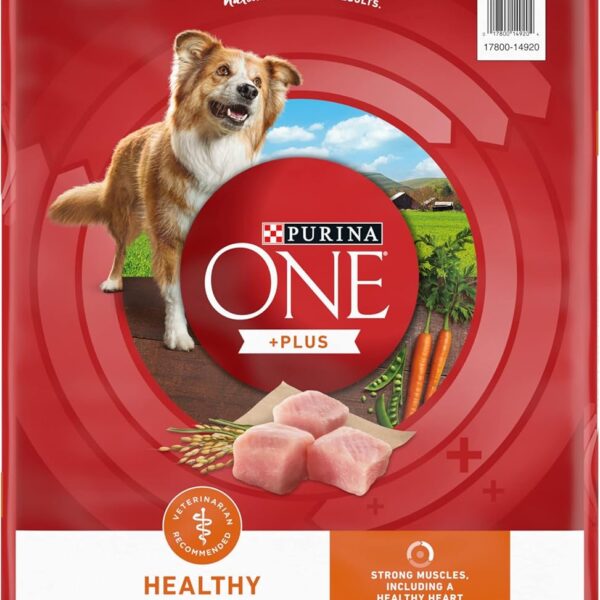 Purina ONE Plus Healthy Weight High-Protein Dog Food Dry Formula - 16.5 lb. Bag