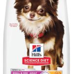 Hill's Science Diet Sensitive Stomach & Skin, Adult 1-6, Small & Mini Breeds Stomach & Skin Sensitivity Support, Dry Dog Food, Chicken Recipe, 4 lb Bag
