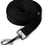WZYuan 30ft Black Color Nylon Pet Leash Training Lead 9m(Black)