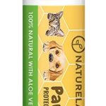 [8 OZ/0.18 OZ/0.36 OZ] Natureland Organic Paw Wax for Dogs and Cats, Natural Outdoor Protection to Heal, Repair, and Protect Dry, Chapped, or Rough Pads, Helps Protects Paws on Snow, Sand, or Dirt