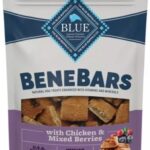 Blue Buffalo BeneBars Immune Support Dog Treats with Vitamins C & E, Made with Natural Ingredients, USA Chicken & Mixed Berries, 9-oz. Bag