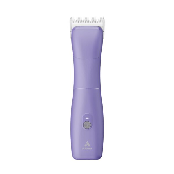 Andis Emerge Lithium-ion Cordless Detachable Blade Dog Clipper, for All Coats & Breeds, Purple, 560489
