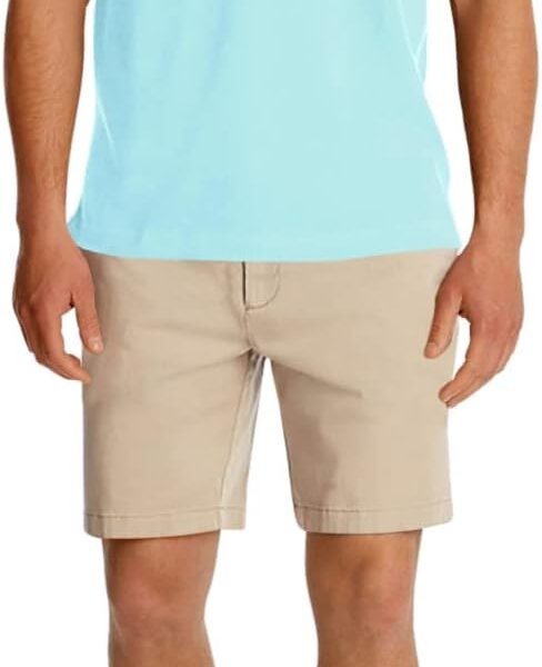 Nautica Men's Short Sleeve Solid Stretch Cotton Pique Polo Shirt