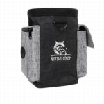 Stylish Waist-Worn Pet Training Treat Bag - Fashionable & Hands-Free for On-The-Go Pet Training (Black)