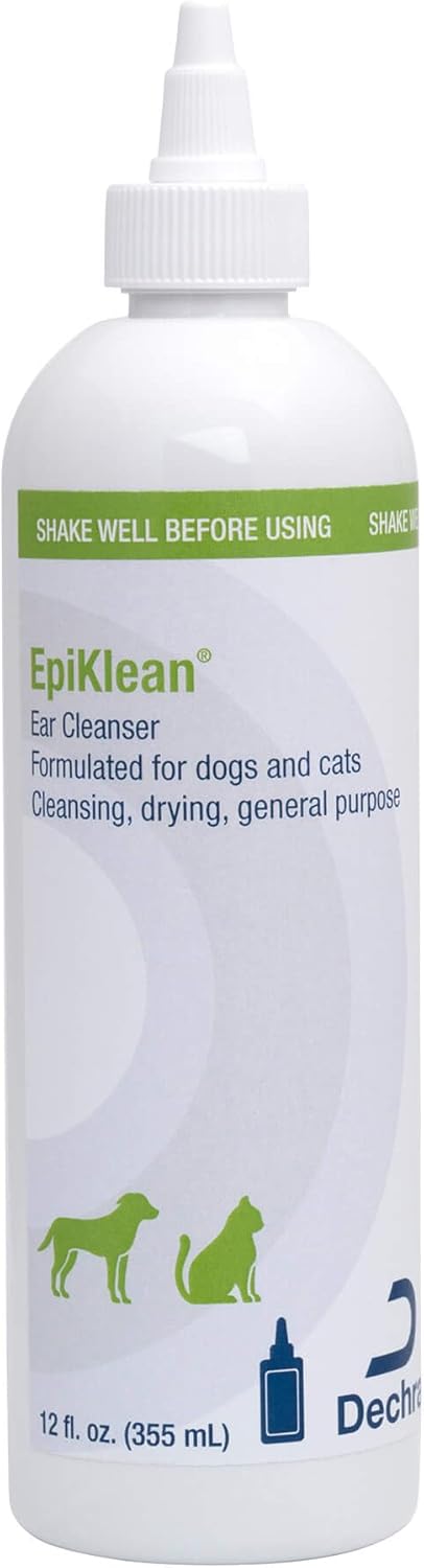 EpiKlean Ear Cleanser for Dogs and Cats, 12 oz