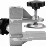 Pet Grooming Table Arm Clamp Clip Holder, Solid Aluminum Dog Cat Grooming Table Arm H Bar Clamp Holder, Pet Hair Dryer Clamp Clip Pet Grooming Table Accessory Fixation Clip (Inner Dia.0.9 * 0.9 in)