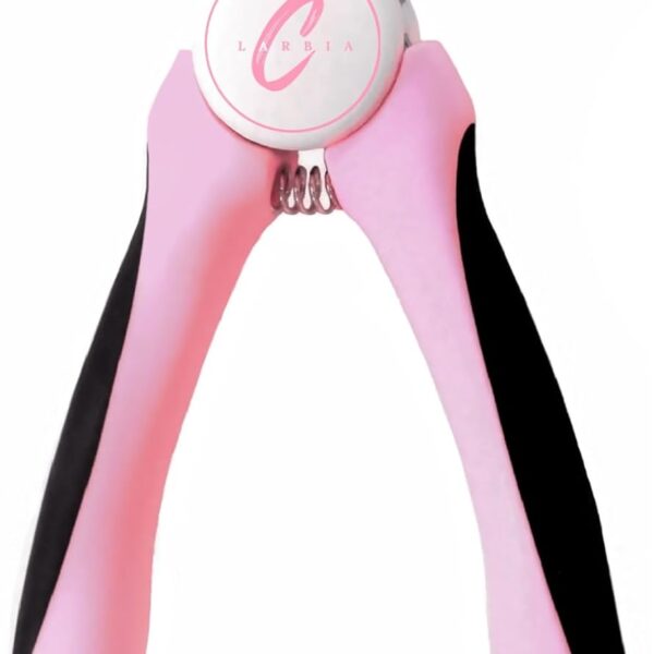 Pet Nail Clippers, Stainless Steel, Ergonomic Non Slip Design, Safe Home Pet Grooming for Cats and Dogs (Pink)